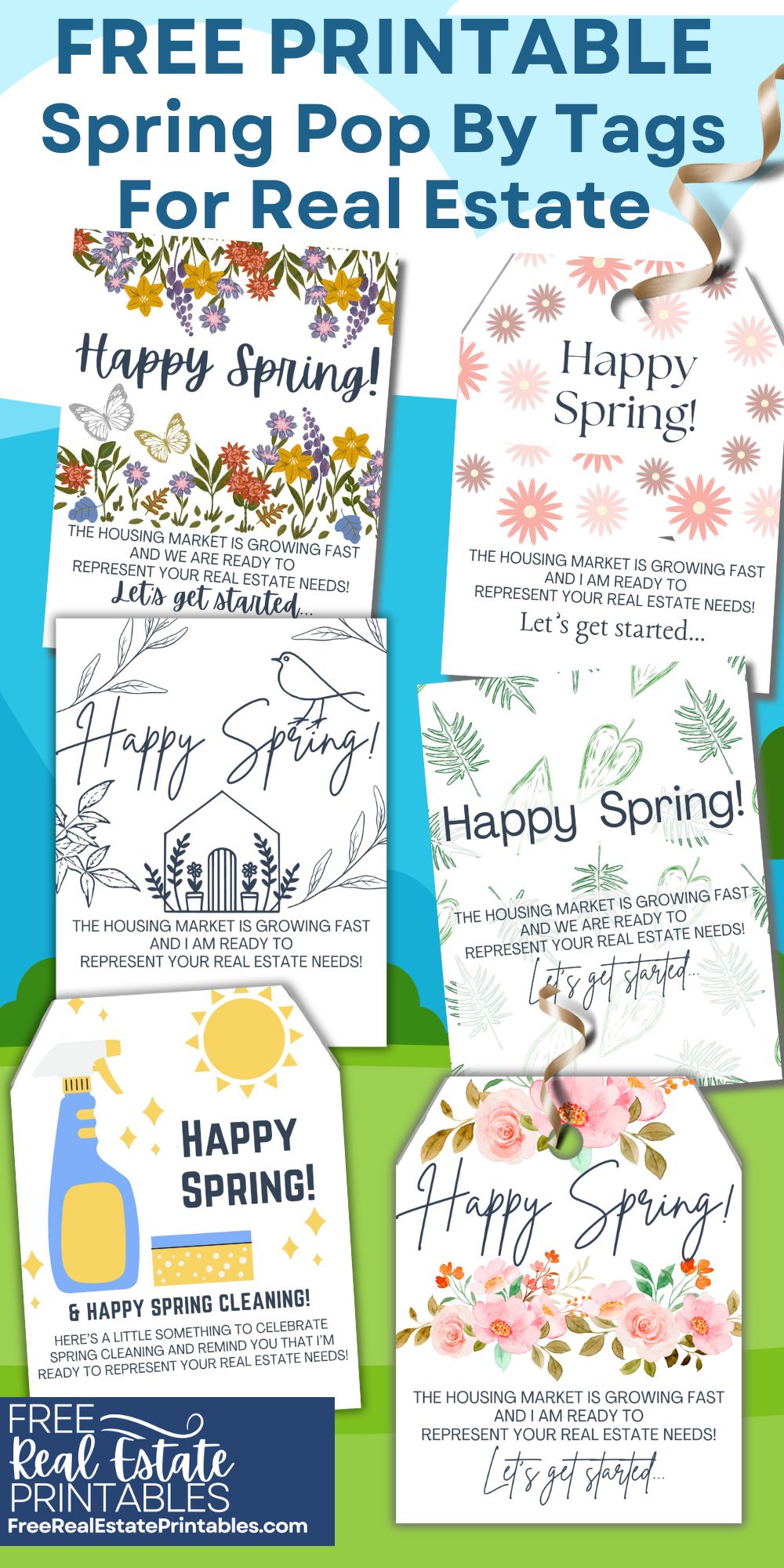 Free Printable Spring Tags For Realtors