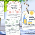 Free Spring Pop By Tag Printables For Real Estate